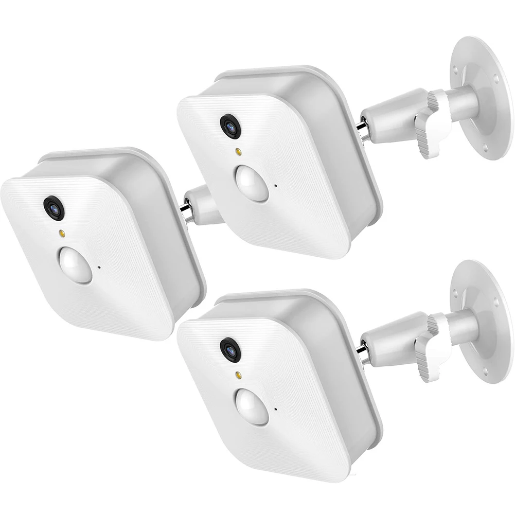 1pc Security Monitor Camera Bracket Indoor Wall Mount Stand Adjustable Outdoor Surveillance Camera Cctv Accessorie Camera Holder