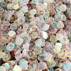 2cm Sanrio Acrylic Piece Cartoon Cute DIY Accessories Double Layer Double-sided Transparent Acrylic Hello Kitty Cinnamoroll