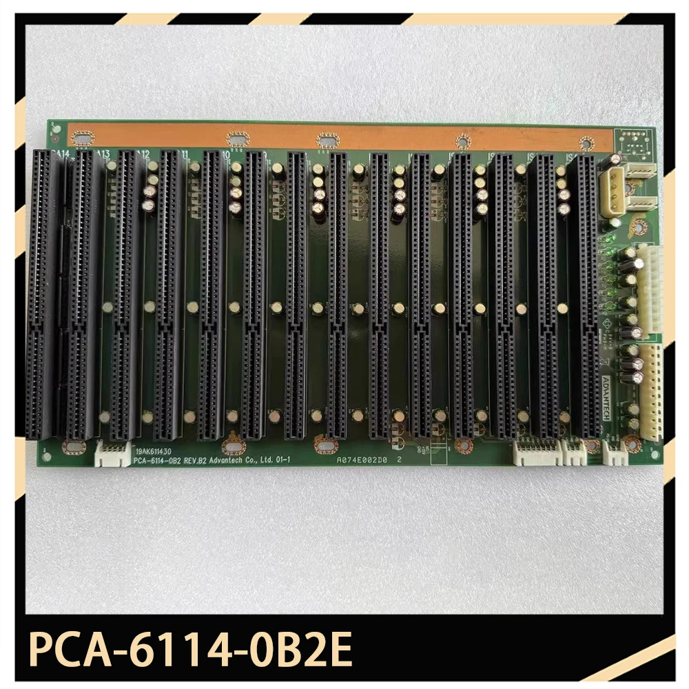 14 فتحة ISA للتحكم الصناعي للوحة الأم للكمبيوتر PCA-6114-0B2E