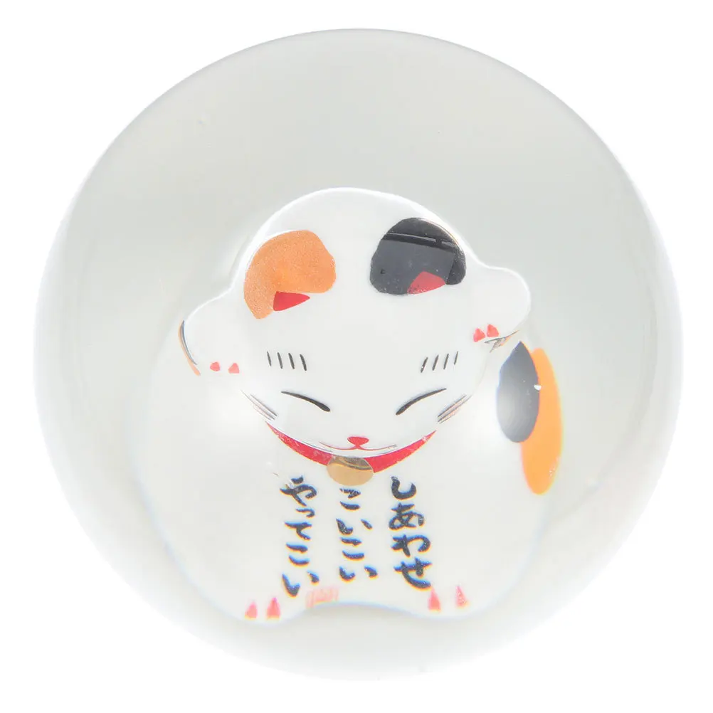 

Car Shift Knob Cat Pattern Durable Easy Clean Comfortable Grip Compatible Vehicle Manual Automatic Gear Stick Shift Knob Car