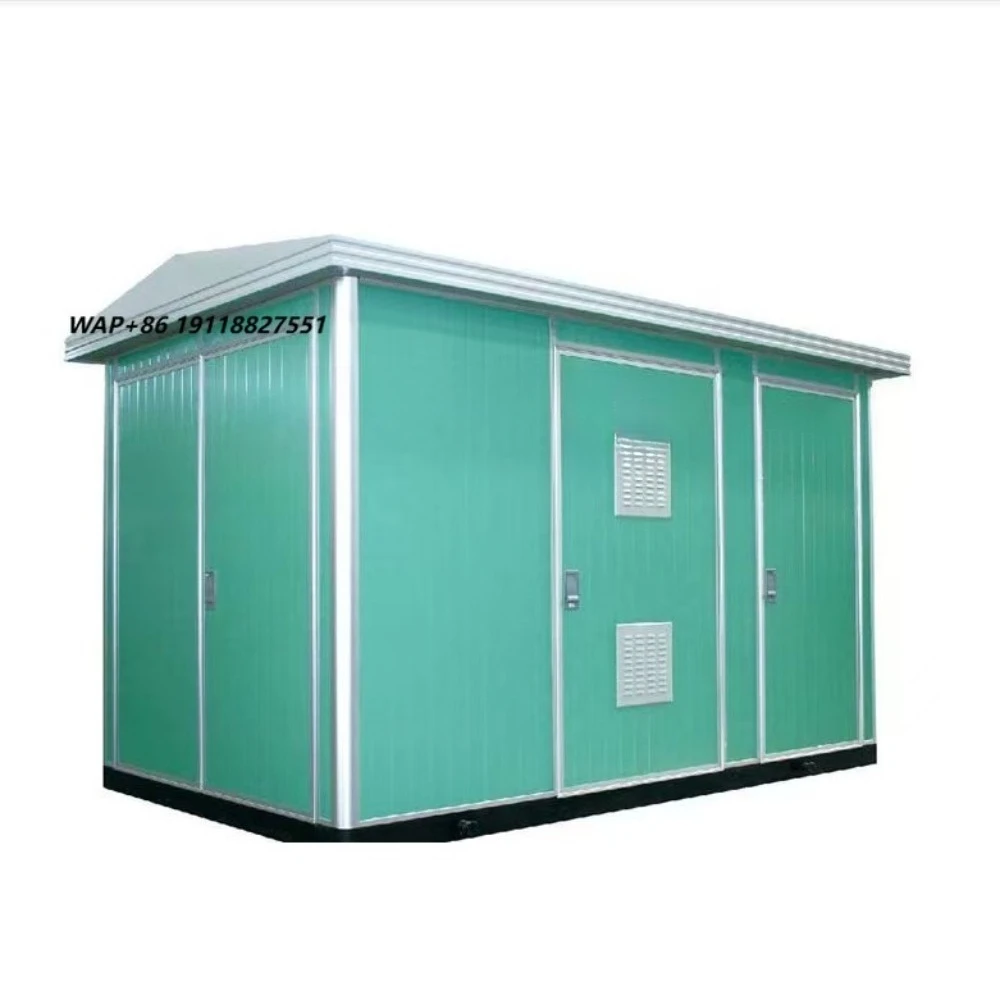 Integrated Solar PV Box-Type Substation DC Combiner Inverter Power Transformer 380v/480v/440v Output 50Hz Flyback Coiled