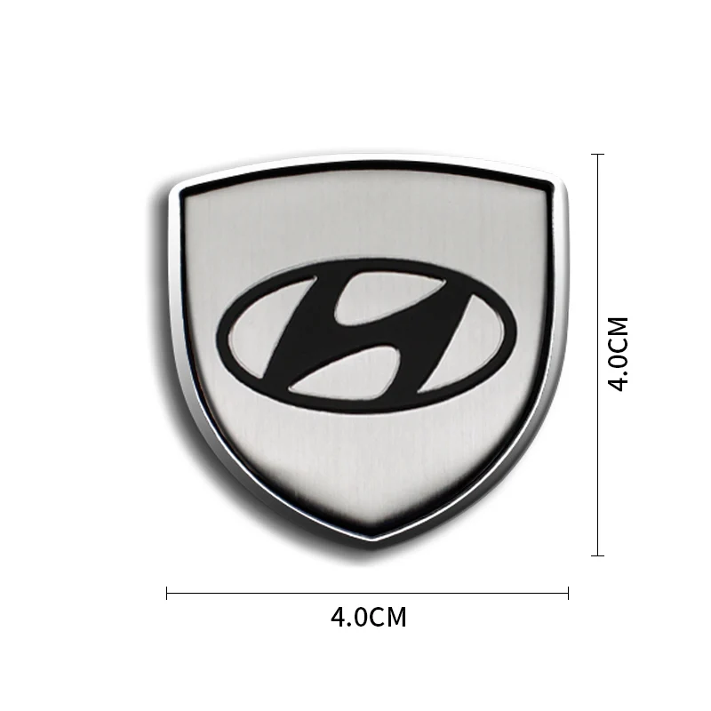 ثلاثية الأبعاد التصميم جسم السيارة الجانب الجذع درابزين درع معدني ملصق ملحق لشركة هيونداي i10 فيراكروز كريتا مكان فيلوستر جيتز تيراكان #2