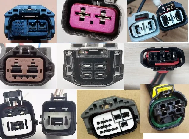 

1PCS Car steering machine plug Electronic fan plug USED