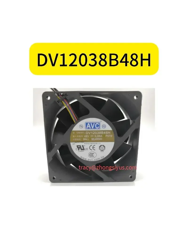 

New DV12038B48H 48V 0.95A 12CM 12038 violent industrial inverter cooling fan