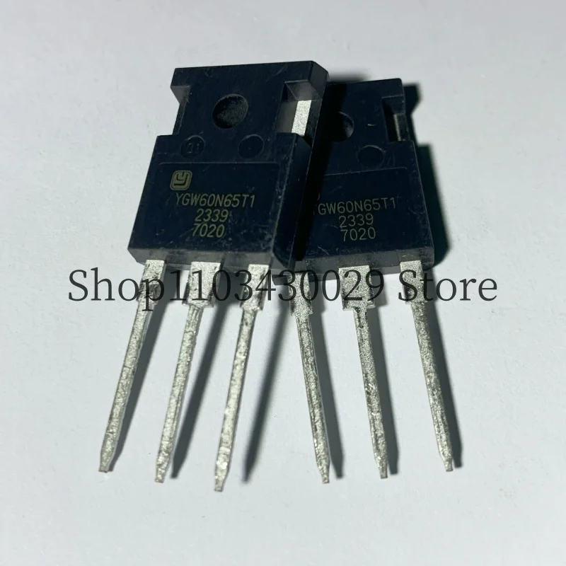 

10Pcs New Original YGW60N65T1 TO-247 60A 650V IGBT Power Tube