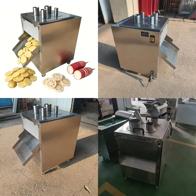 Industrial Heavy Duty Fruit Vegetable Fresh Potato Slicer for Pineapple Carrot Banana High Pressure Manual Food Cutter