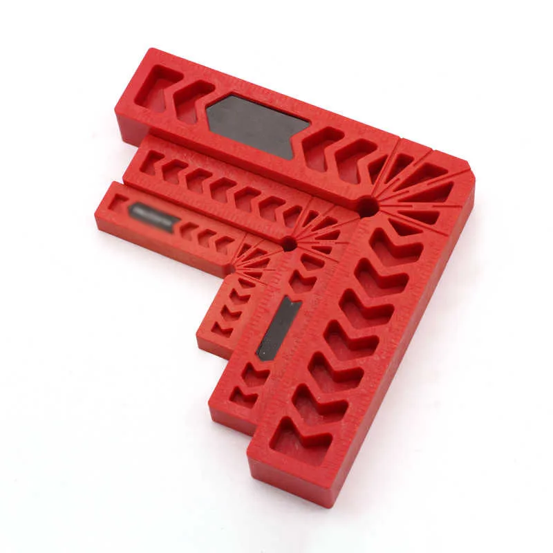 

1PCS Plastic Right Angle Ruler Holder 90°Auxiliary Positioner Tool Overline L-Shaped Spacer Fixed Angle Gripper Woodworking Tool