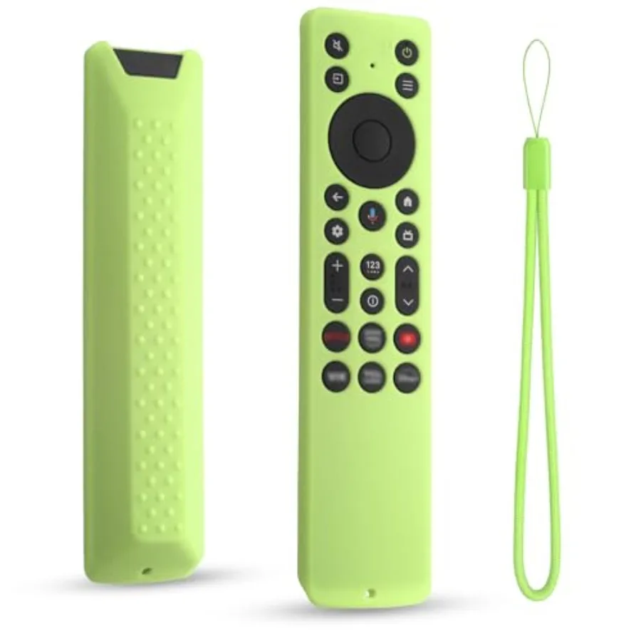 

Silicone Case Cover for TCL RC923A FMB1, RC813A FMB1 2025, Protective Cover for TCL QM6K QM7K Remote in Dark