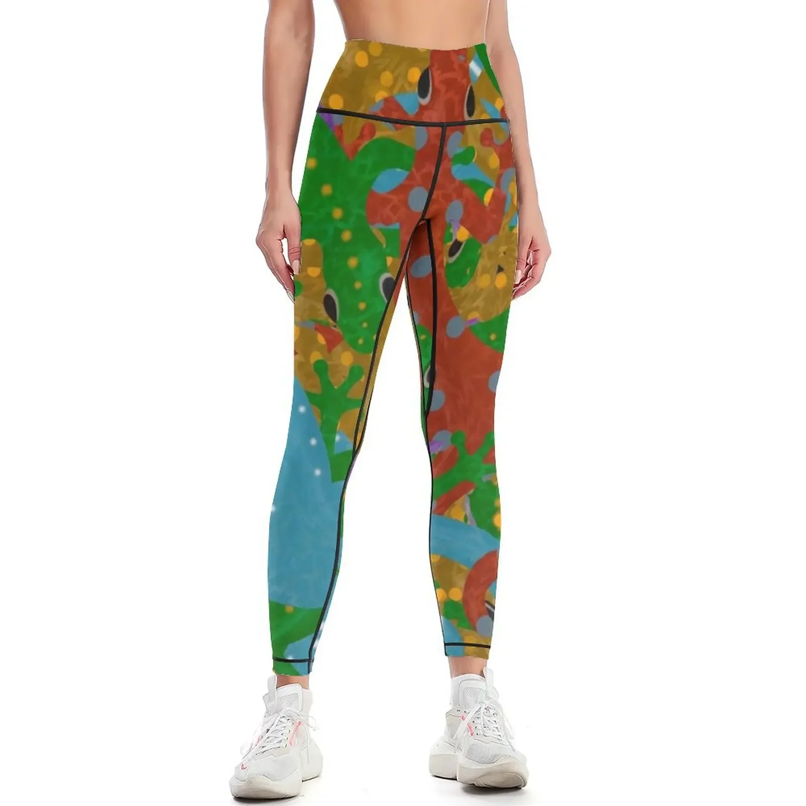 

Gecko Mania #2 Leggings Pants sport for physical legging pants raises butt Legging sexy woman Womens Leggings