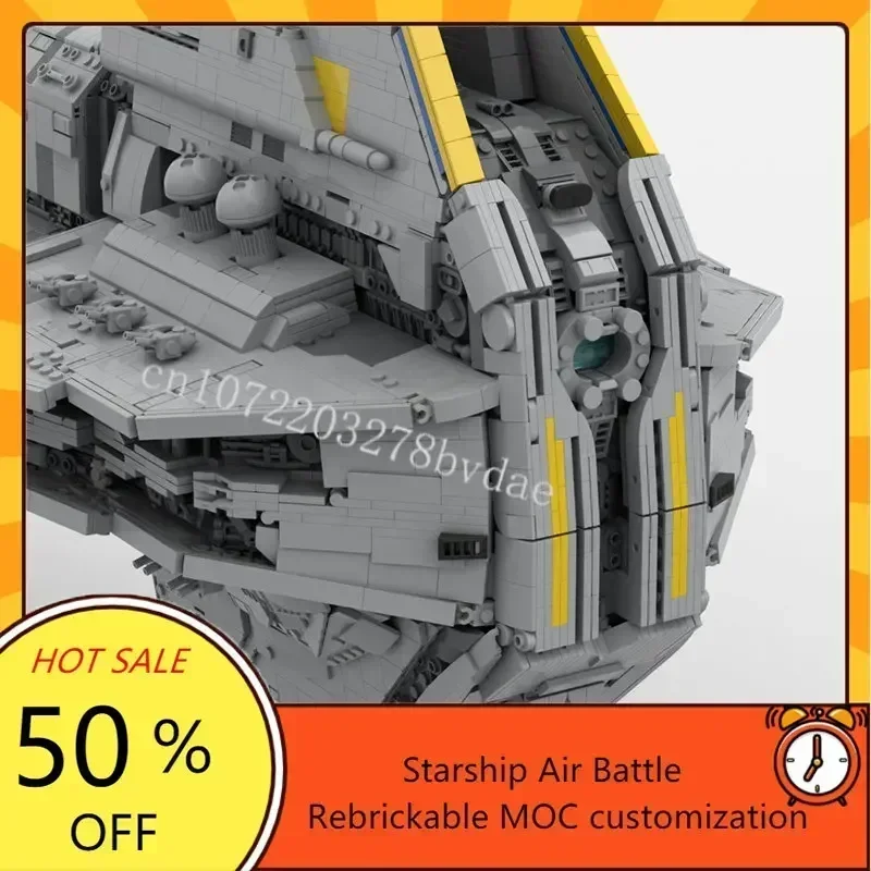 Nadiri MK 1 Starhawk Military MOC SpaceShip Battle Model Custom Puzzles Architecture DIY Education Assembly Model kid Toys Gifts