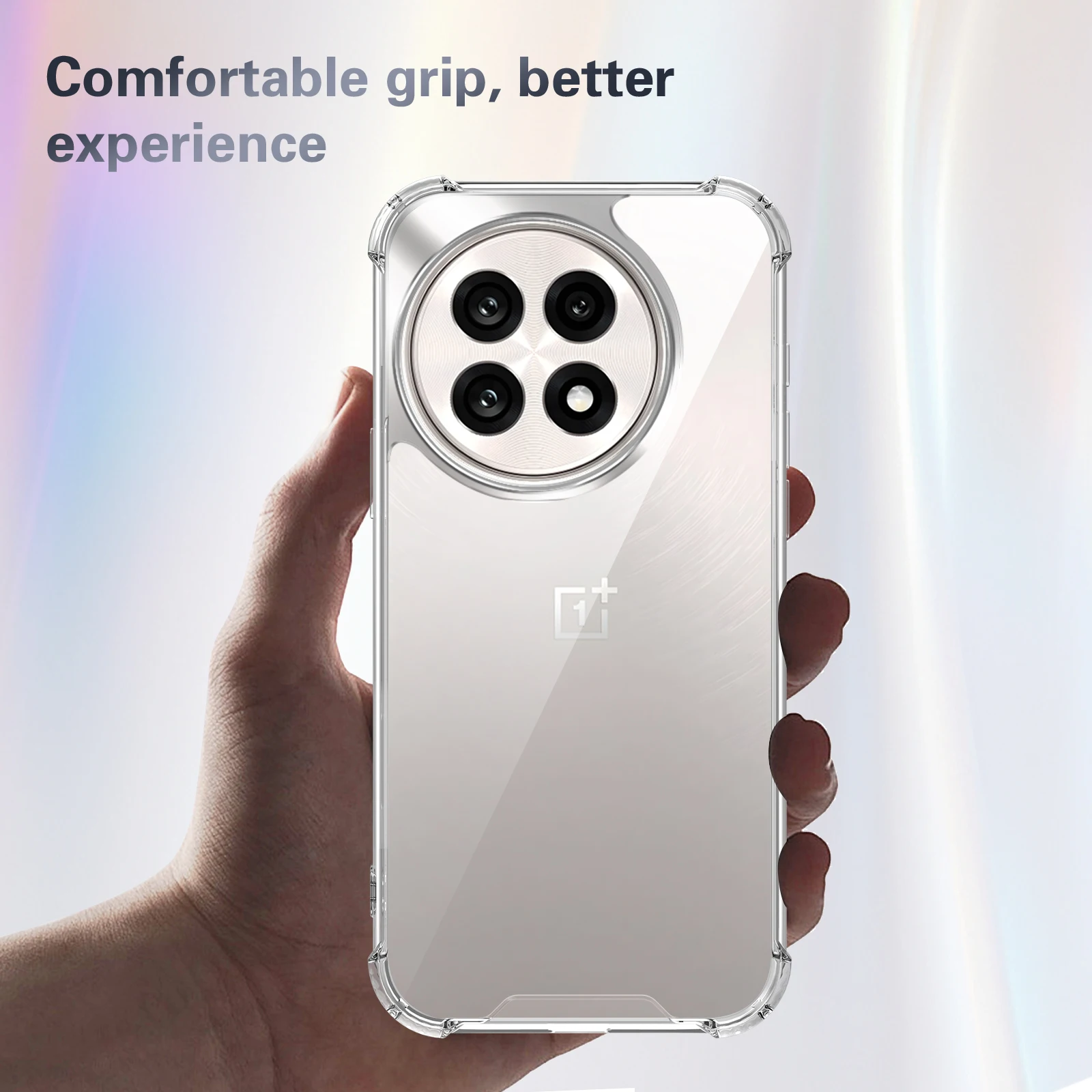 Para Oneplus 13 13R Funda nueva cubierta anticaída acrílica transparente anticaída de cuatro esquinas para Oneplus ACE5 Pro Funda a prueba de golpes