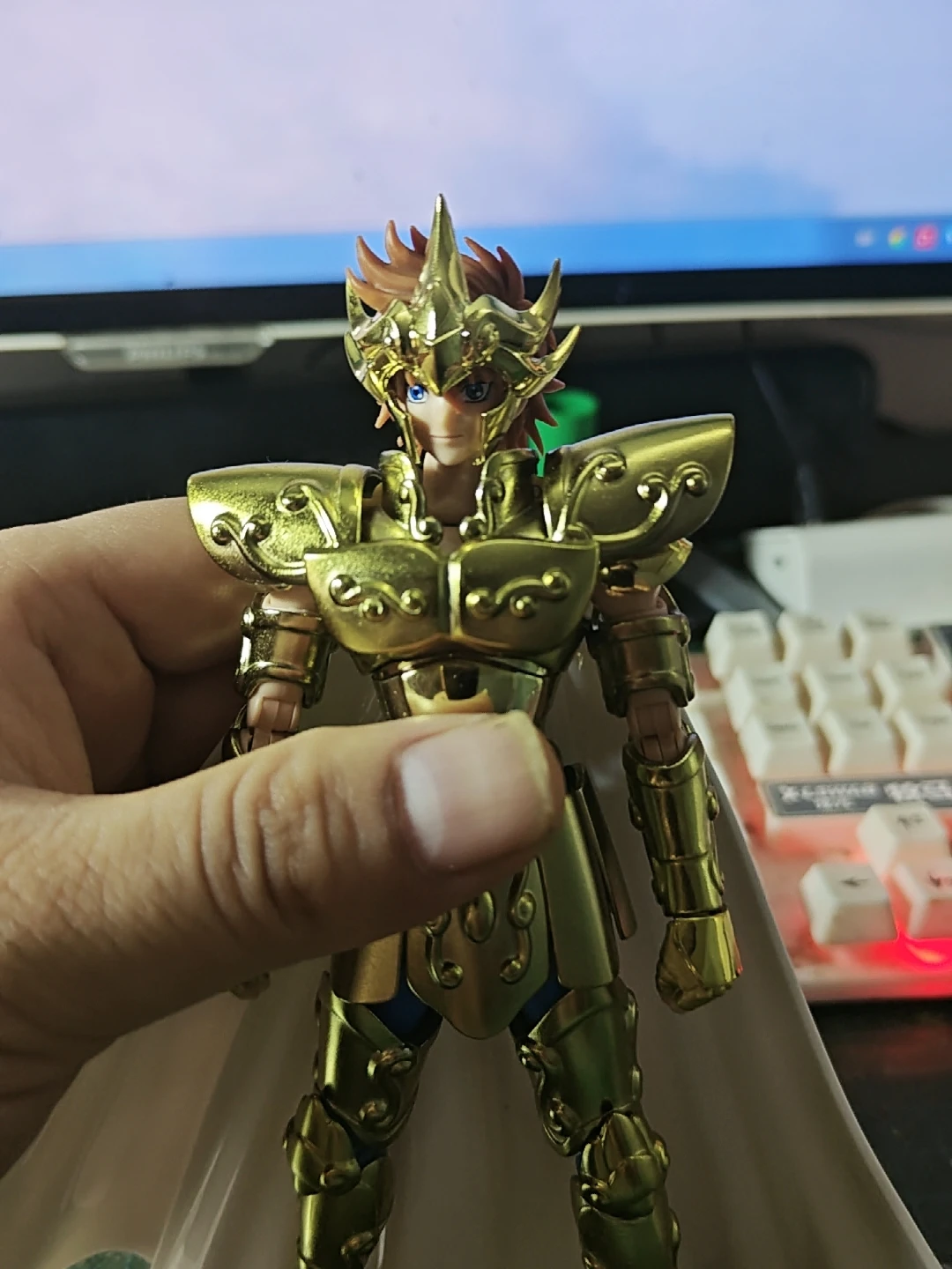 St Model Saint Seiya Myth Cloth Ex Leo Regulus Lc The Lost Canvas Gold Saint Knights Of The Zodiac Saint Action Figure Model Toy