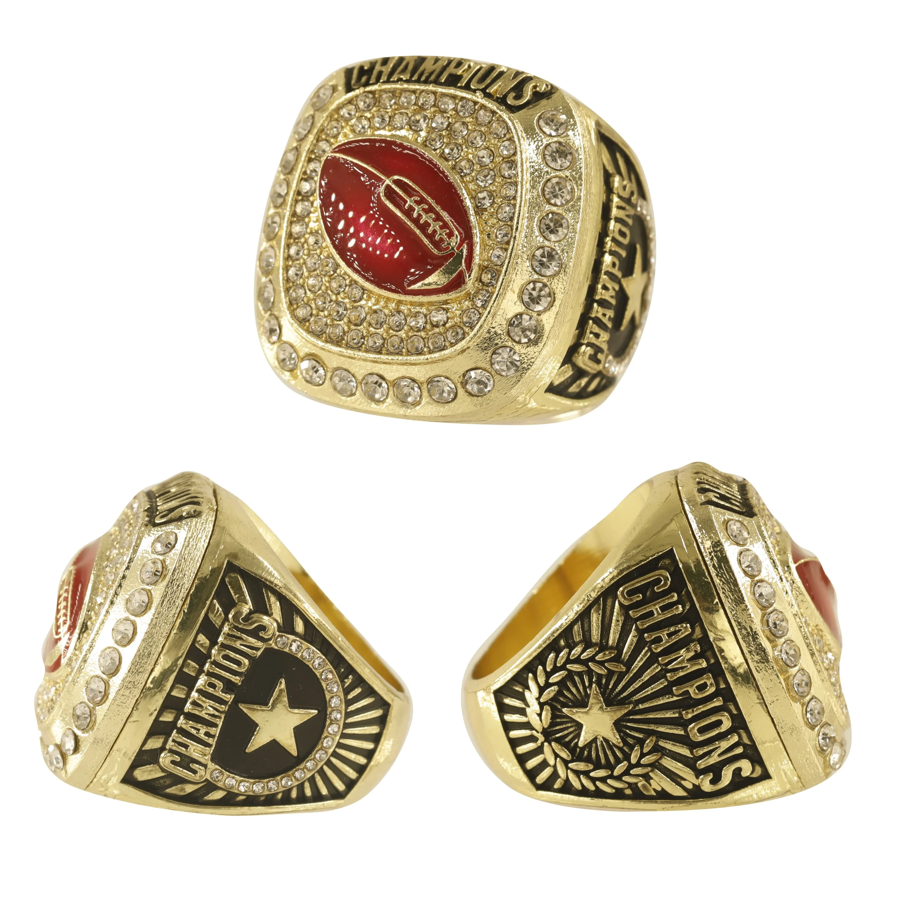 2024 American Football School Company Competitions Awards Individual Gift Champion Rings