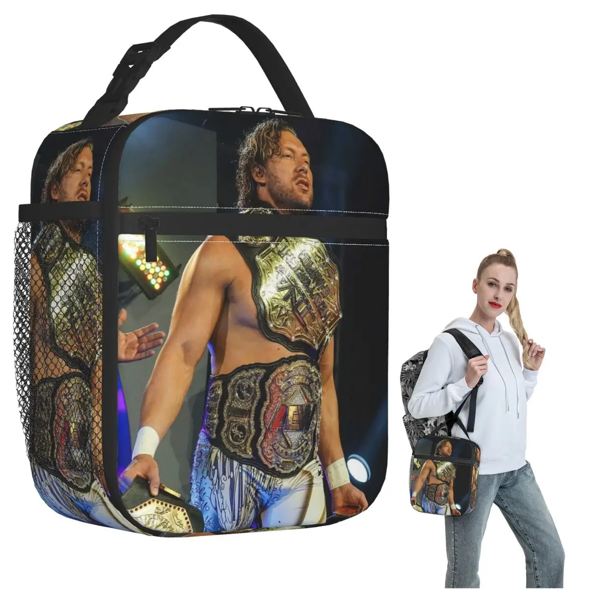 

Термосумка для обедов Kenny Omega Kenny The Champ для женщин и детей, герметичные контейнеры для еды, термосумка для обедов