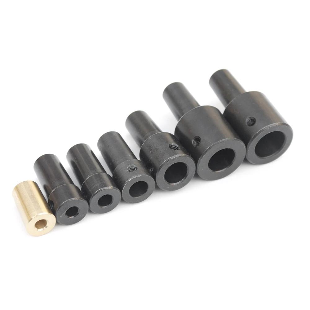 JT0-Manchon de mandrin de perceuse, raccord conique en acier et cuivre, 3.17mm / 4mm/ 5mm / 6mm / 8mm / 10mm / 12mm/14mm, B12 B10