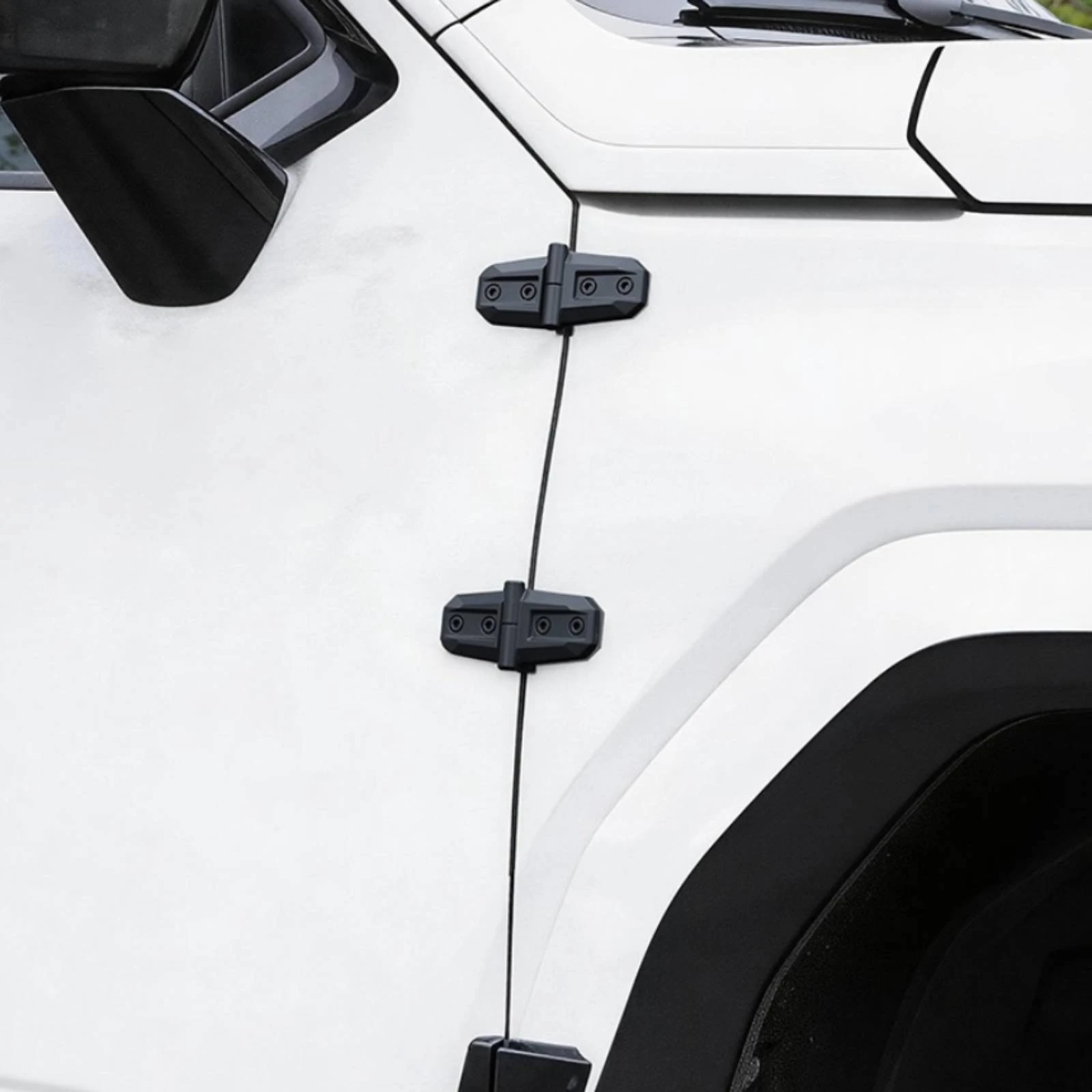 3D Car Hinge Decal Easy to Apply Vehicle Accessory for Auto Exterior