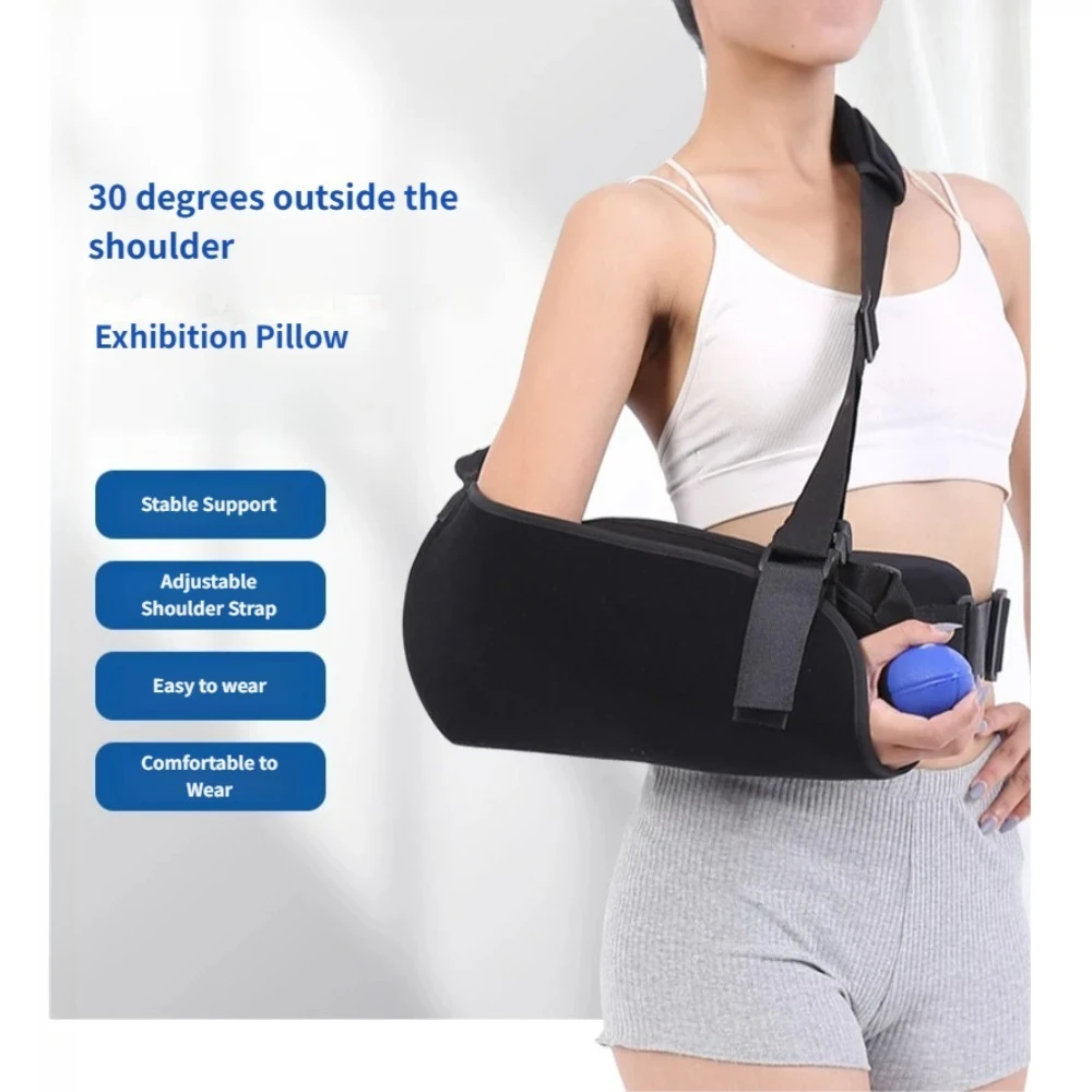 

Arm Sling Support Belt Shoulder Abduction Sling Support Strap Shoulder Immobilizer Brace for Arm Injury Fixing Protector Brace