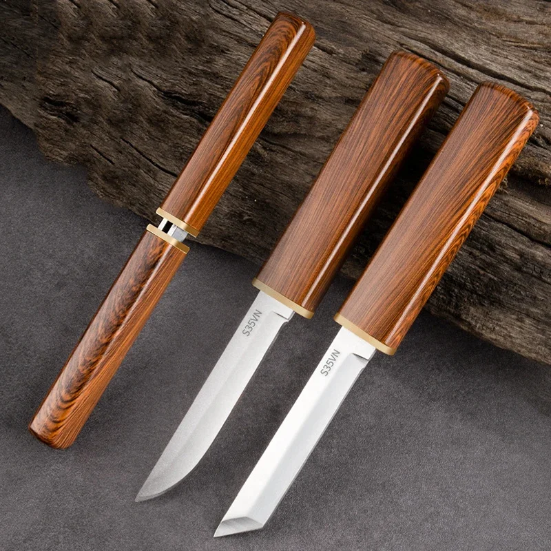 

Kitchen Knives Double-Pole Combination Butcher Meat Cleaver Stainless Steel Pocket Knife Boning Knife Barbecue Fishing Knife