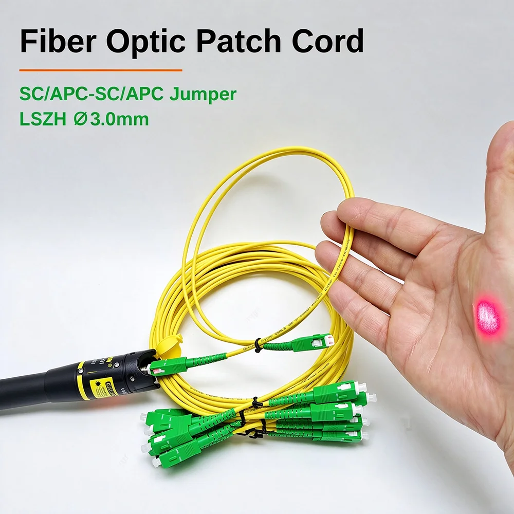 sc-apc-sc-apc-光ファイバーパッチコード-1-2-3m-シングルモード-lszh-30mm-光ジャンパーケーブル、ftthネットワークおよび通信用途向け
