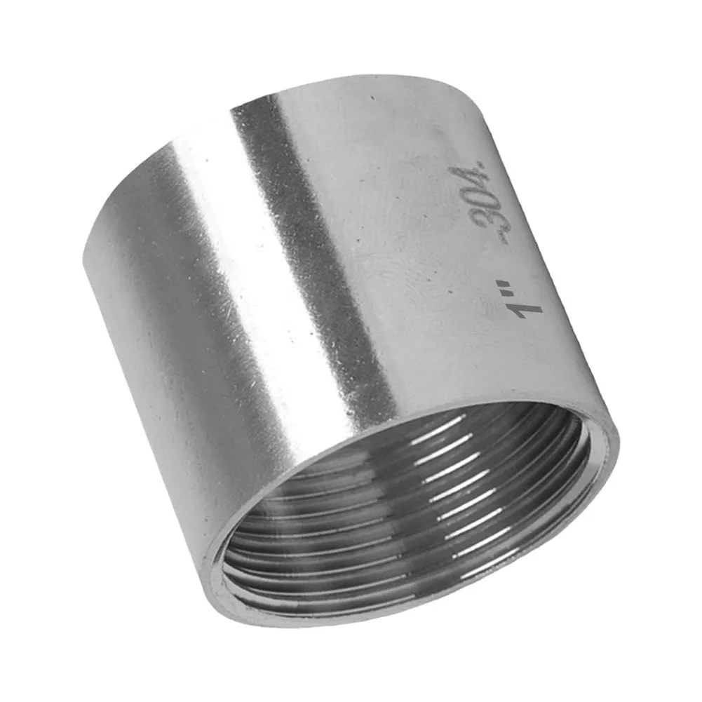 304 Stainless Steel Pipe Coupling Fitting for Dependable Performance in Municipal Residential and Light Industrial Plumbing