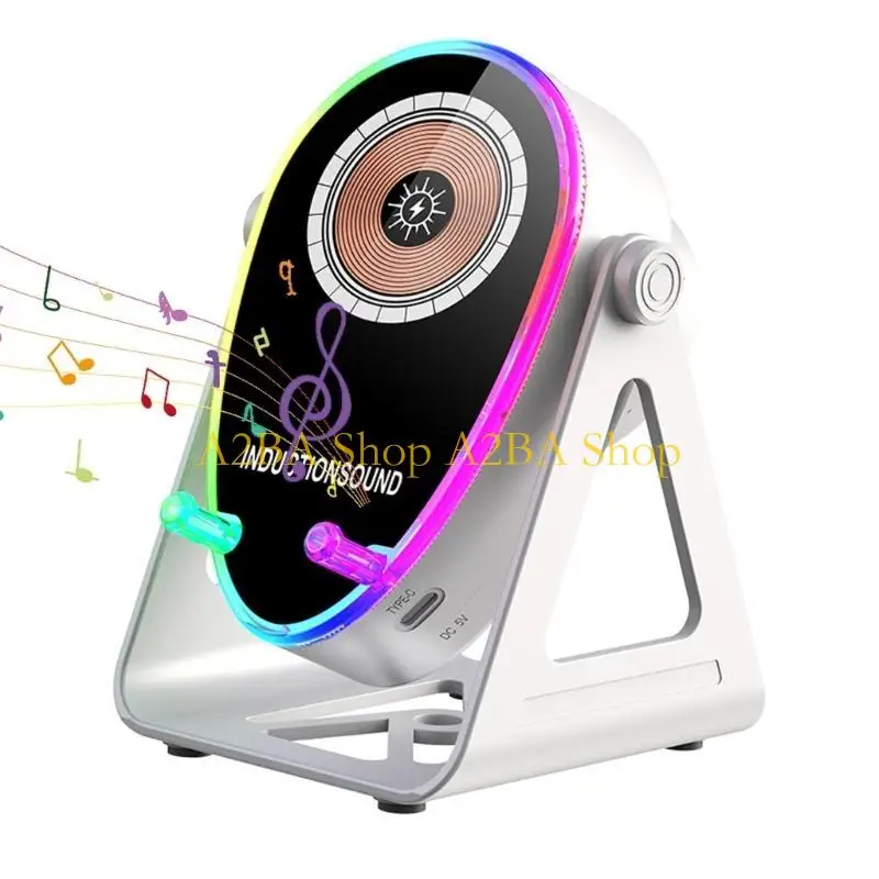 A2BA Plastic Phone Mount Combines Wireless Speaker for Home Office