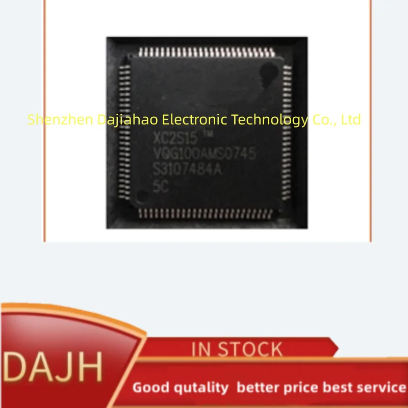 

1 шт./партия XC2S15-5VQG100C XC2S15 IC FPGA 60 I/O 100VQFP ic chips в наличии