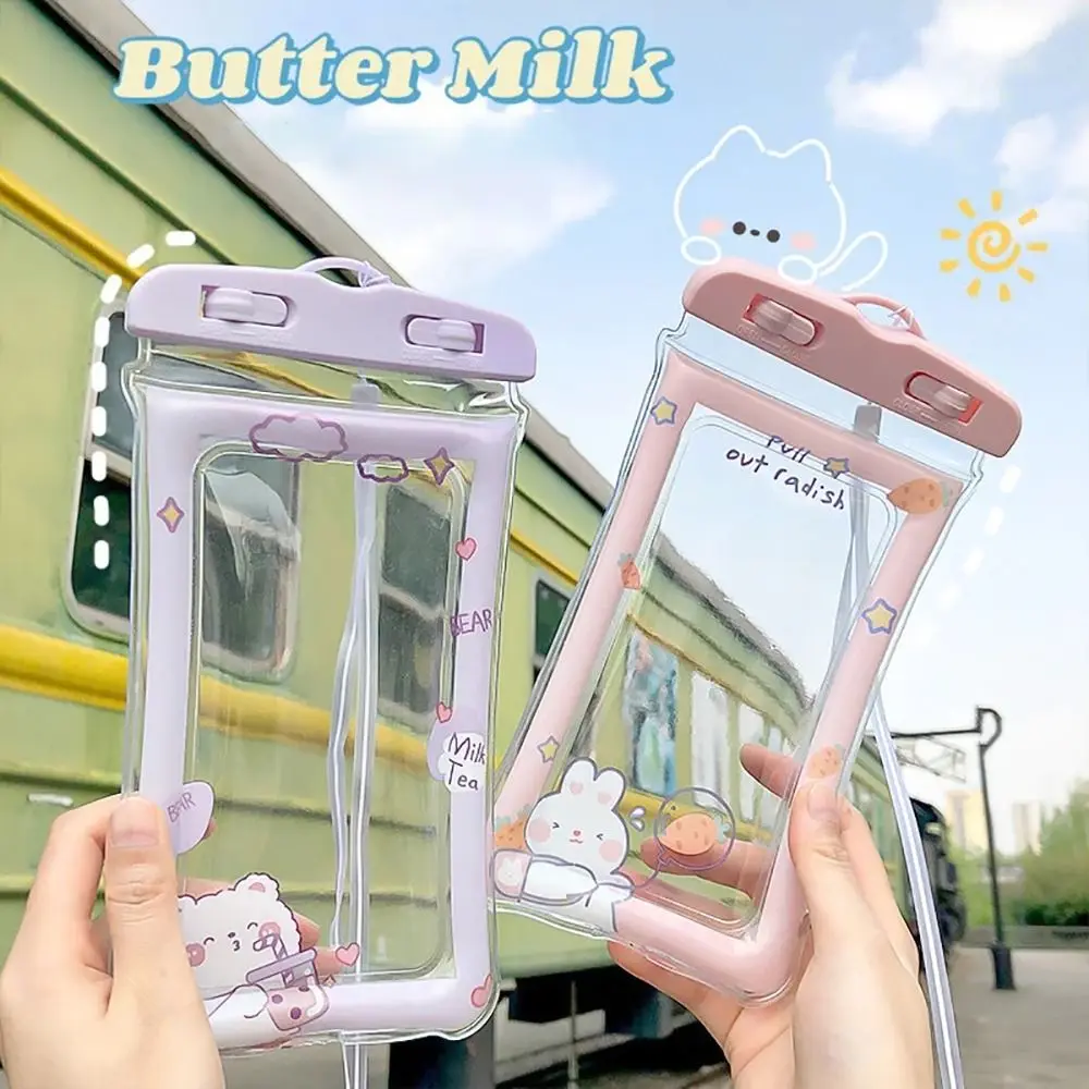 1Pcs New Universal Waterproof Phone Case Air Bag Shockproof 