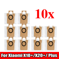 10PCS Fit For Xiaomi Robot Vacuum X20+/X20 Plus Replacement Accessories Dust Bag 6PCS 8PCS