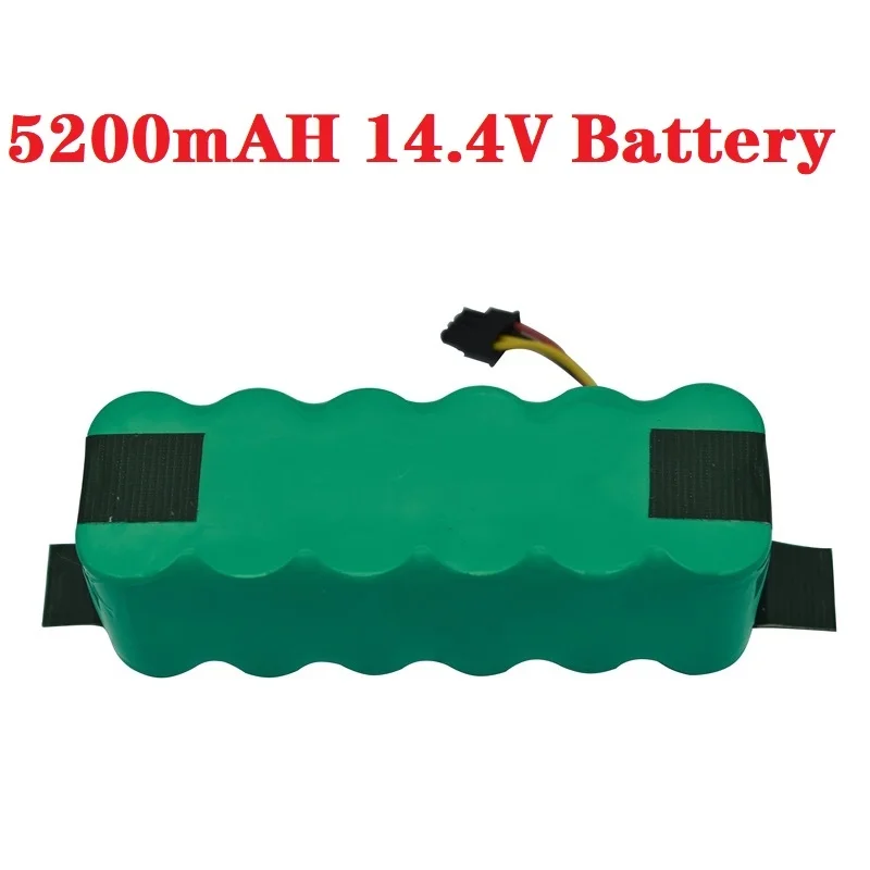 14.4V 5200mAh Rechargeable Battery for Kitfort KT504 Haier T322 T321 T320 T325/Panda X500 X580 For Ecovacs Mirror CR120 CR121