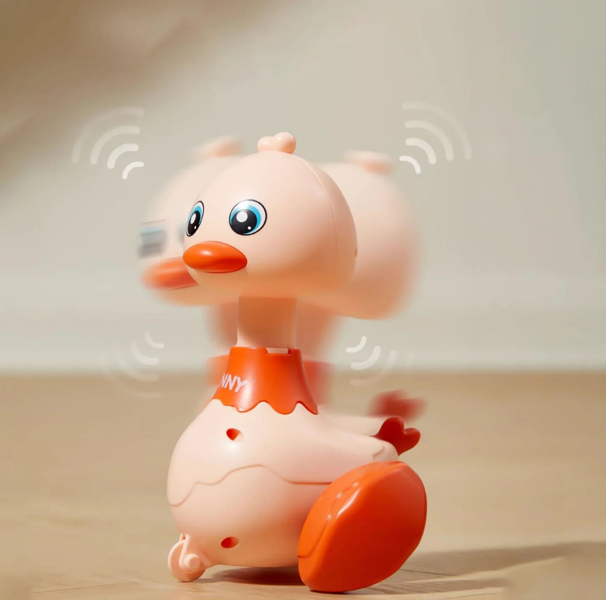 Juguete para bebé, juguete de pato oscilante, vehículos de prensa de dibujos animados, coches deslizantes de inercia Animal, juguetes de educación temprana para niños pequeños y niñas