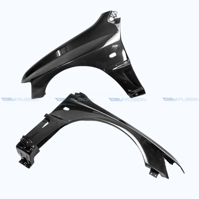 For 2001-2007 Lancer Evolution Evo 7 8 9 VRS Style Carbon Fiber Front Fender Wide Body Kit Vented Wheel Arches Fender - view 5