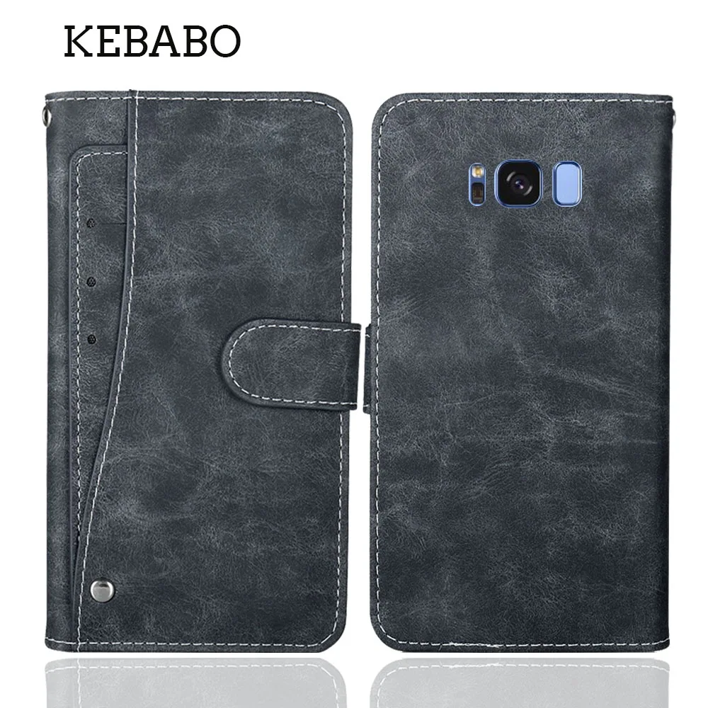 Leather Wallet For Samsung Galaxy S8 Active Case 5.8