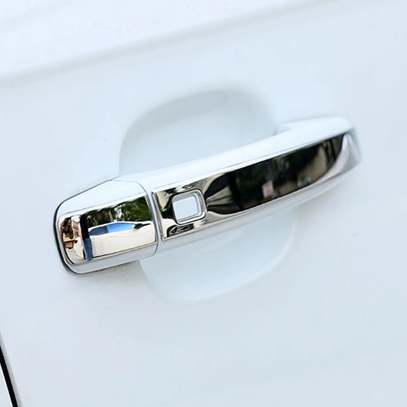 

Car Styling Trim Door Handles Cover Stainless Steel Sticker Exterior Decoration For Audi Q5 Accessories