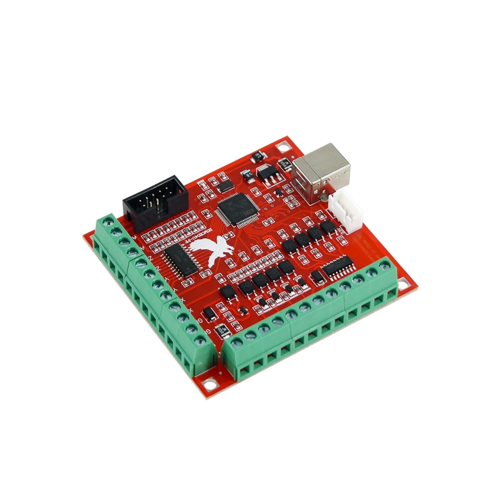 HLTNC 4/5 Axis USB CNC Breakout Board MACH3 Motion Controller Card 150-200kHz for Stepper Servo Motor CNC Router Engraving