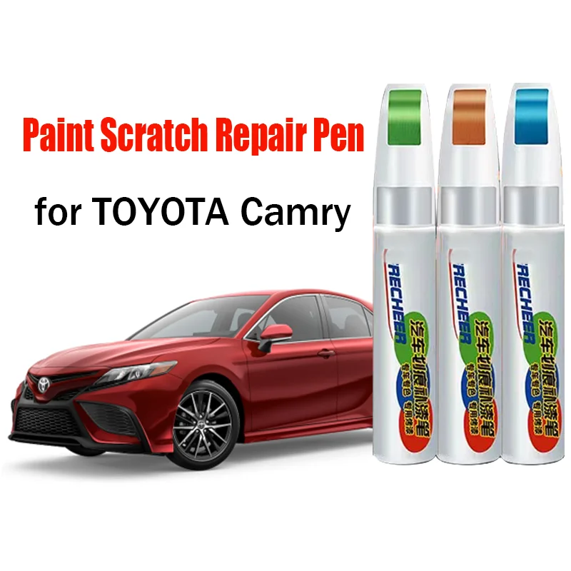 Car Paint Pen Scratch Repair Touch-Up Pen for TOYOTA Camry  Paint Scratch Remover Car Paint Care Accessories Black White