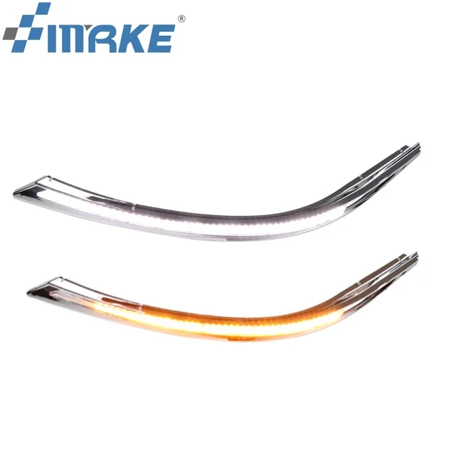 

Smrke Auto Accessories Led Drl for Toyota Corolla Headlight Eyebrow Daytime Running Light With Flowing 2014 2015 2016 2017 2018