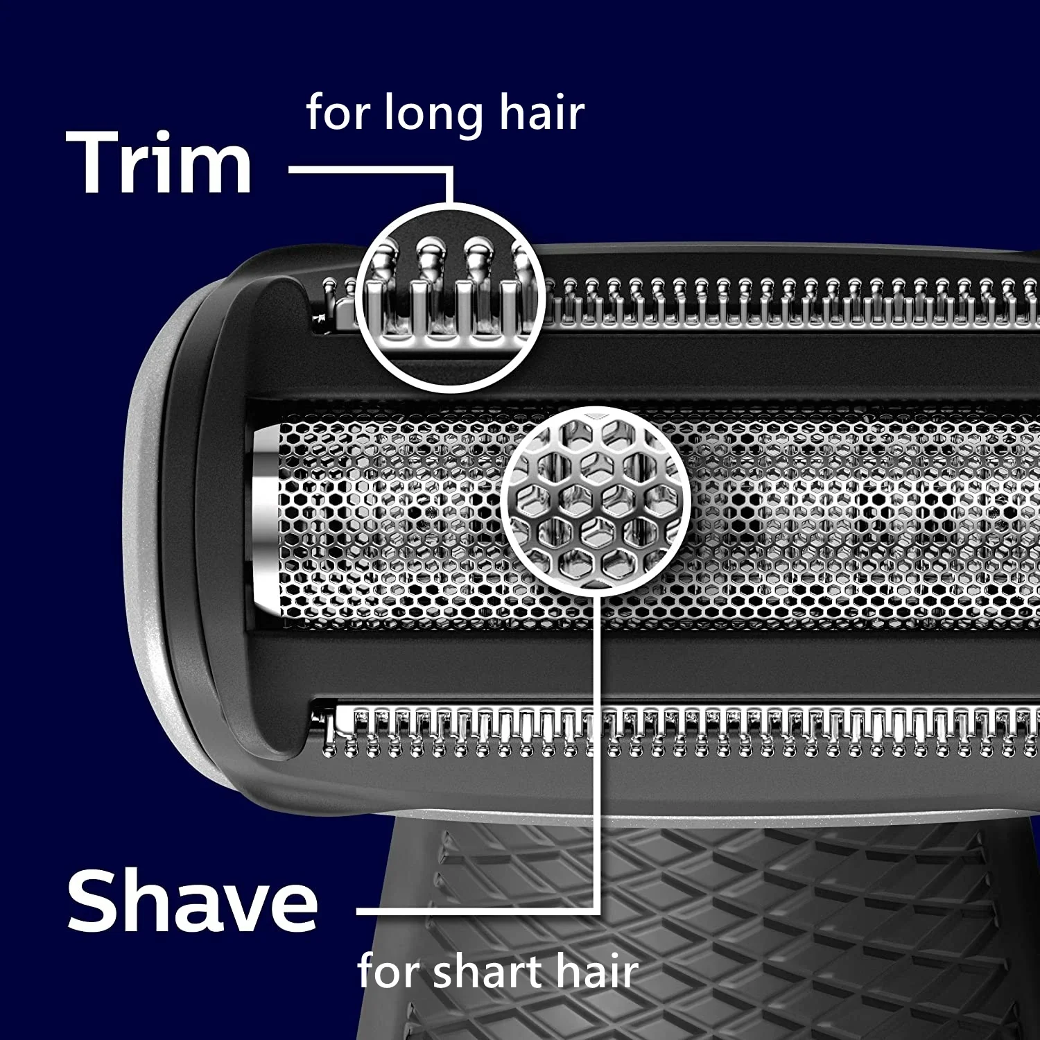 Professional electric shaver hair trimmer body groomeing face shaving machine electric razor beard trimer for men body back kit