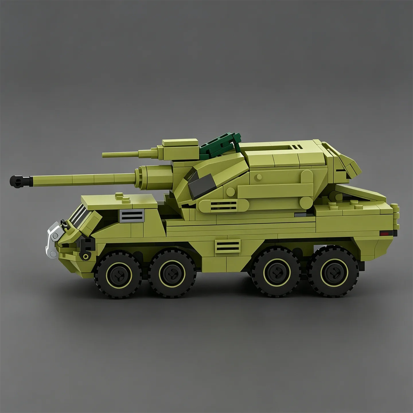Dana M2 self-propelled howitzer assembled building blocks military enthusiasts moc car puzzle toy gift tank armored vehicle
