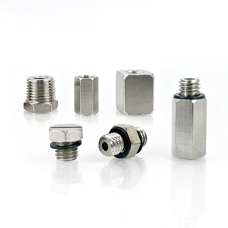 Metalen Mini Air Pneumatische Pijp Messing Rechte Elleboog Tee Buis Binnendraad M3 M5 M6 1/8 OD Plug Adapter snelkoppeling