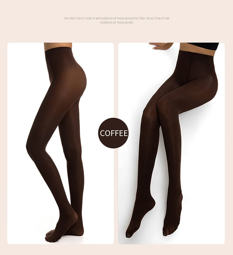 Frauen Plus Größe Strumpfhosen Hosen Gestrickte Weiße Tanzen Socken 40d Bunte Strumpfhosen Sexy Orange Lila Leggings Neues Design 45-75kg – Detail 9