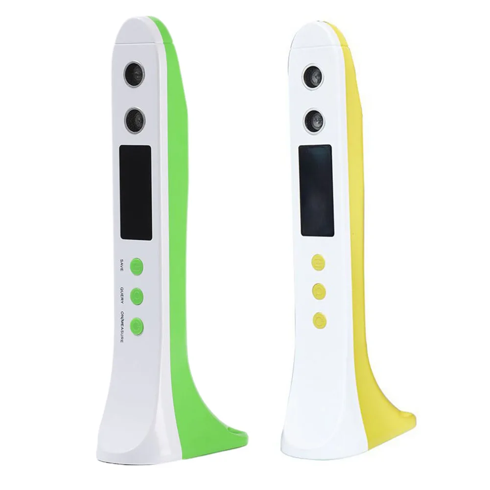 Portable Ultrasound Body Height Stadiometer With LCD Display And Dual Power Supply Handheld Cordless Measurement Instrument