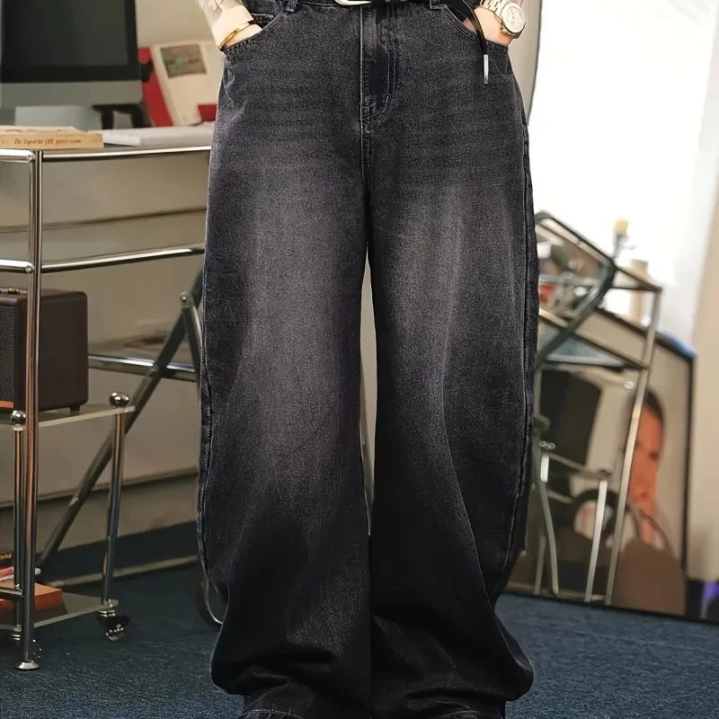 calça larga masculina