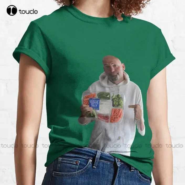 Fetterman Crudite Veggie Tray Classic T-Shirt Sexy Shirts Custom Aldult Teen Unisex Digital Printing Tee Shirts Xs-5Xl Tee Shirt