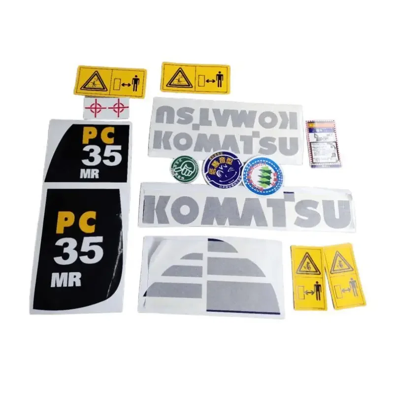 Excavator whole vehicle stickers Car logo stickers Komatsu PC30MR-2 PC30UU-3 PC35MR-2 PC40MR-2 PC50MR-2 PC55MR-2