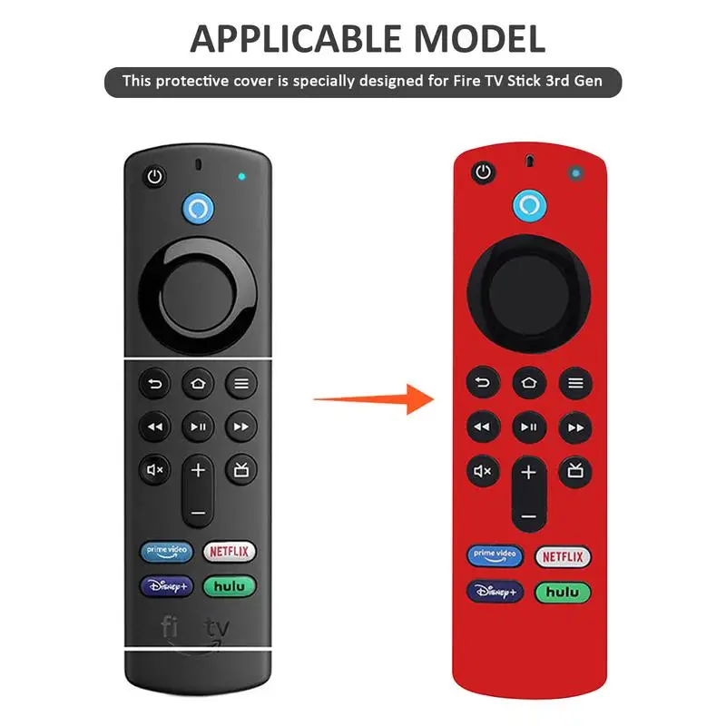 For Fire TV Stick Protective Case Silicone Remote Control Cover AlexaVoice Remote (3rd Gen) Fire TV Stick (3rd Gen) Case