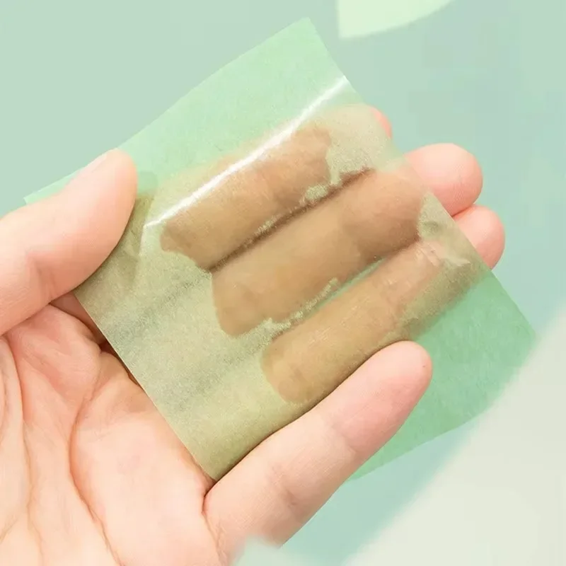100 unids/caja limpiador Facial Control de aceite papel absorbente de aceite para aceite Facial papel suave absorbente fragancia caja portátil herramientas de maquillaje