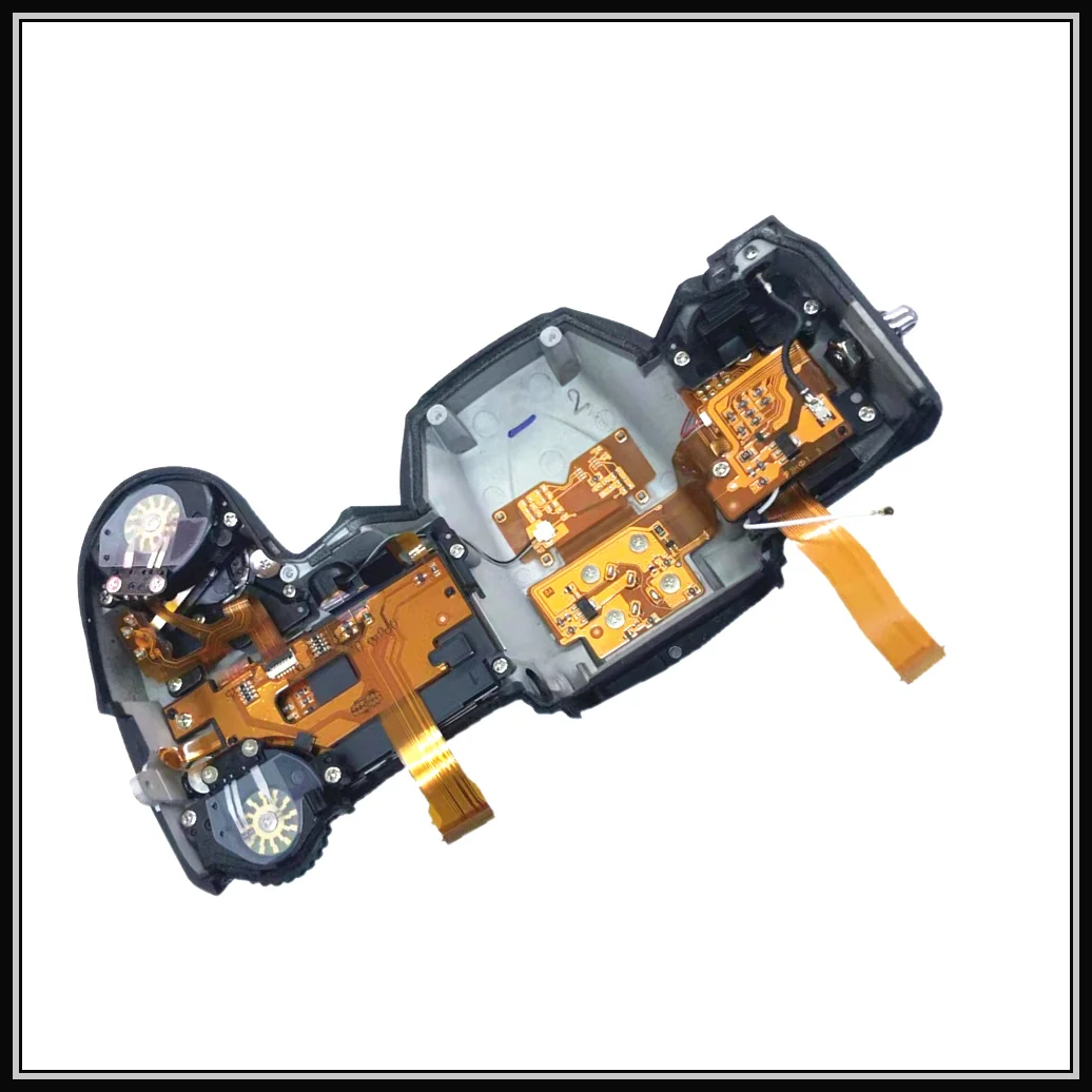 Pour Nikon D500 nouveau boîtier de couverture supérieure coque avec bouton LCD supérieur câble flexible 11V7K unité de remplacement d'appareil photo pièce de réparation