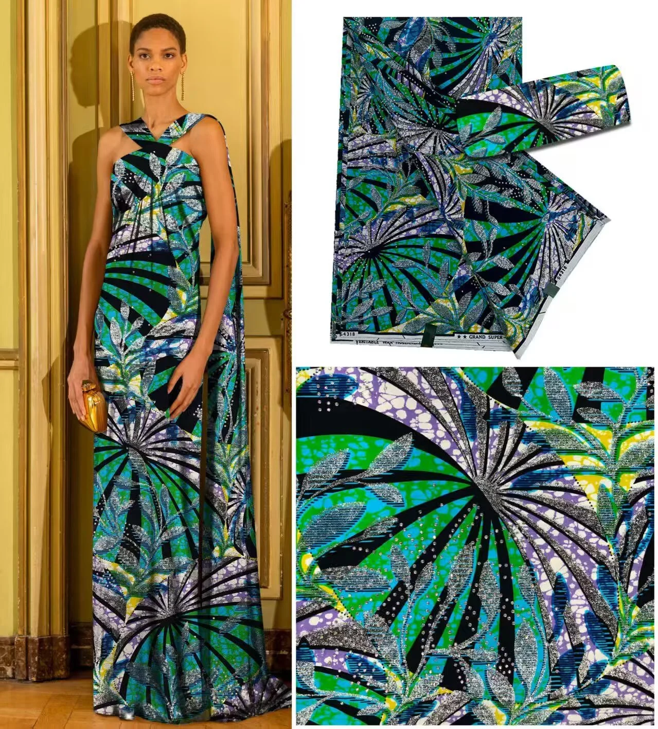 2025 African High Quality Fash - Sewing Batik recension och pris