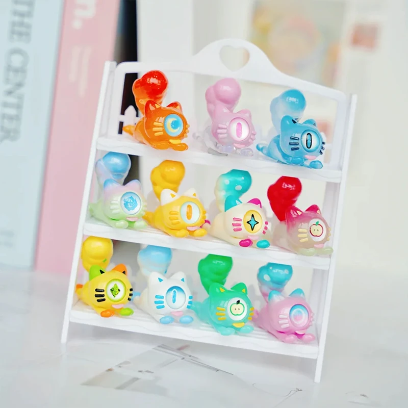 الأصلي داوني المزحة بارك سلسلة صندوق أعمى صغير العصرية لطيف دمية المرآب عدة سطح المكتب حلية جمع لعبة فتاة هدية عيد ميلاد