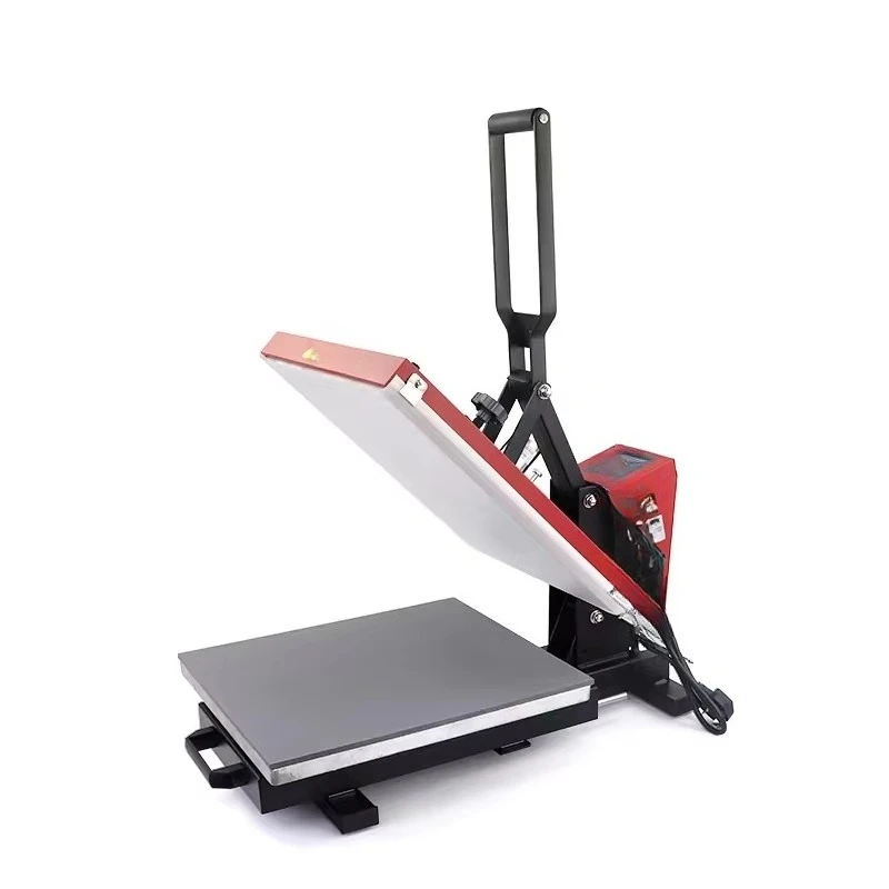 A3 size 38*45CM semi-automatic opening and closing high-pressure heat press for T-shirt sublimation printing machine